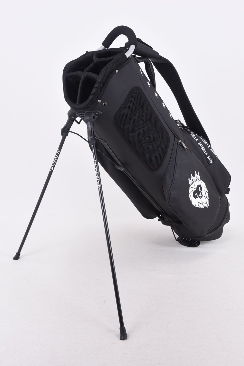 【銀行振込・代金引換不可】【返品・交換不可】 EMBO STAND CADDY / ロゴ スタンドキャディバッグ ブラック