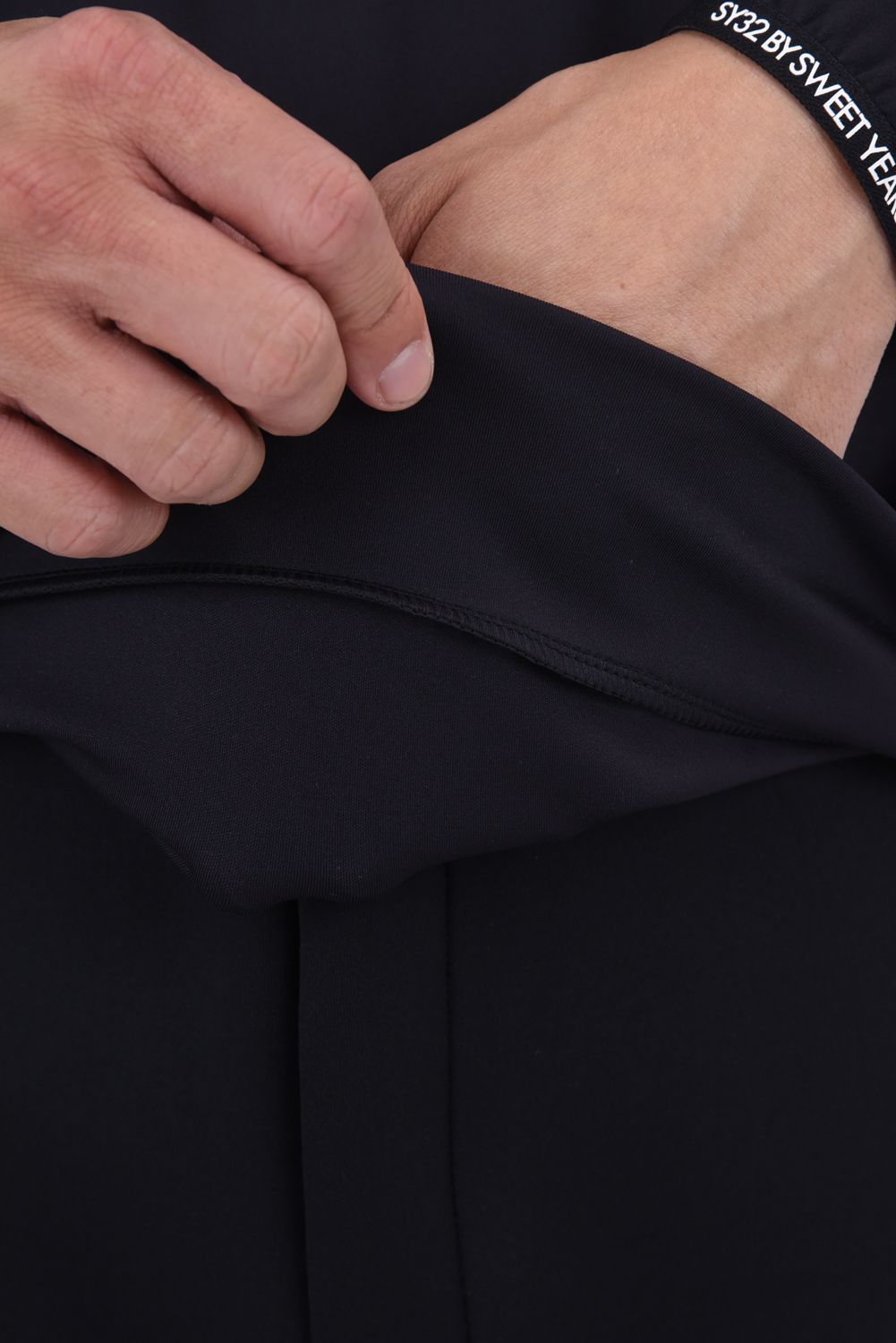【25AW】 MAT NEO PRENE PULL ZIP SWEAT / ハーフジップ スウェット (ブラック)