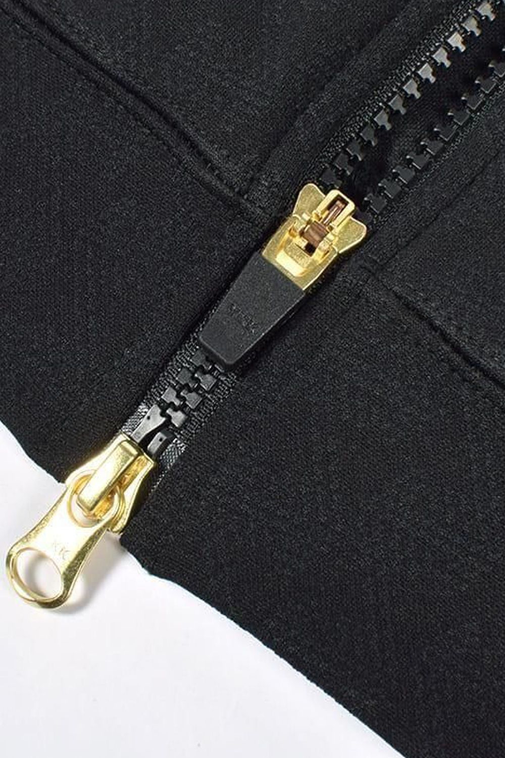 【25AW】【レディース】 JACQUARD STAND COLLAR JACKET / ジャガード スタンド カラージャケット (ブラック)*