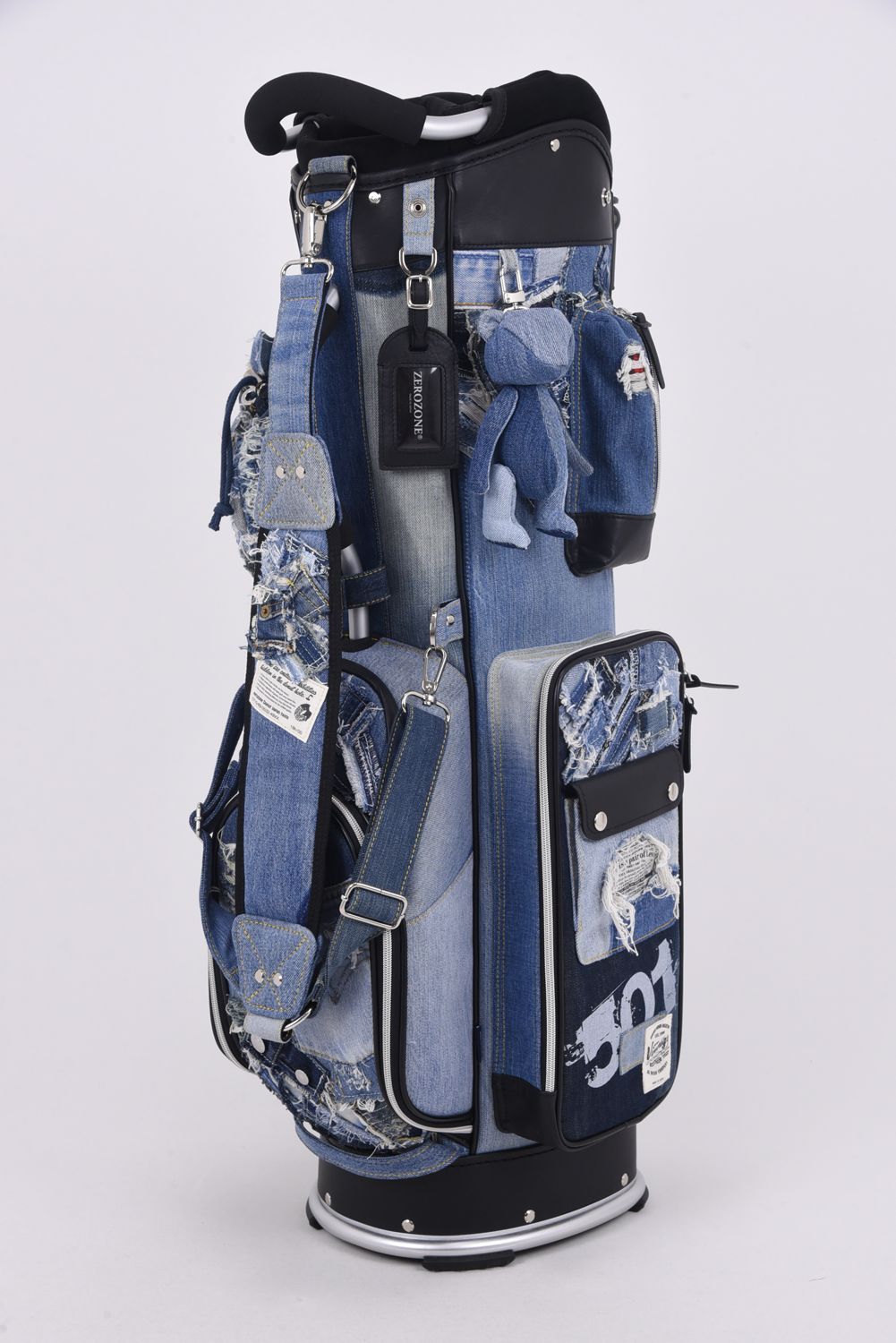 【銀行振込・代金引換不可】【返品・交換不可】 ヴィンテージ501デニム スタンド キャディバッグ