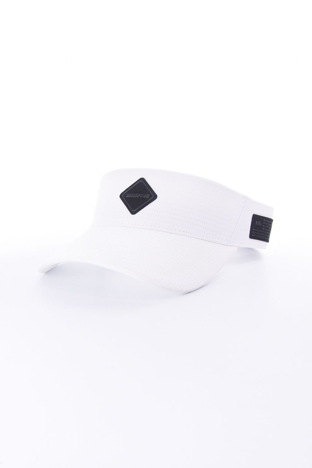 【26SS】 MEN’S SEERSUCKER VISOR / シアサッカー ダイヤモンドロゴ サンバイザー (ホワイト)