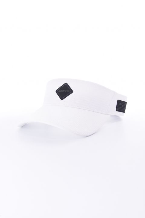 【26SS】 MEN’S SEERSUCKER VISOR / シアサッカー ダイヤモンドロゴ サンバイザー (ホワイト)