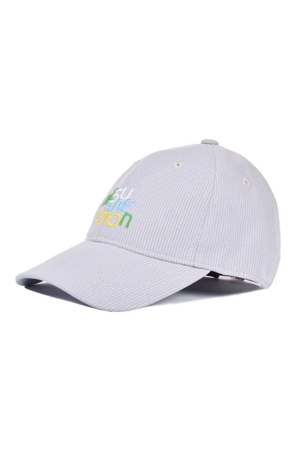 【26SS】 COLORFUL LOGO CAP / カラフルロゴ刺繍 キャップ (グレー)