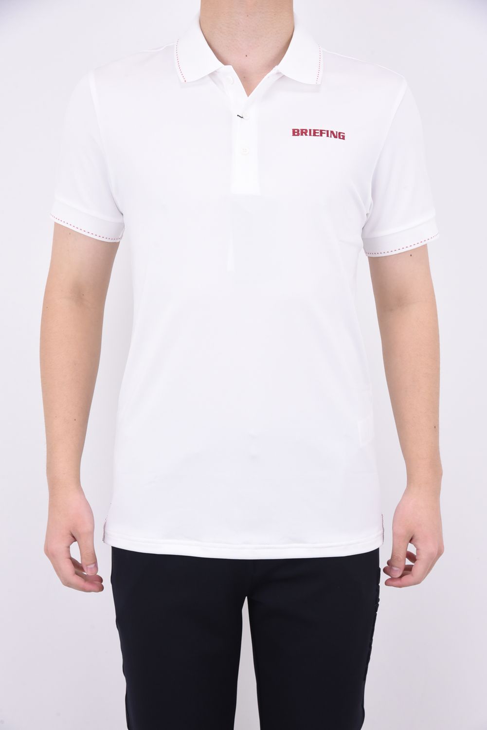 BRIEFING - MENS TOUR POLO / 刺繍ブランドロゴ ベーシック