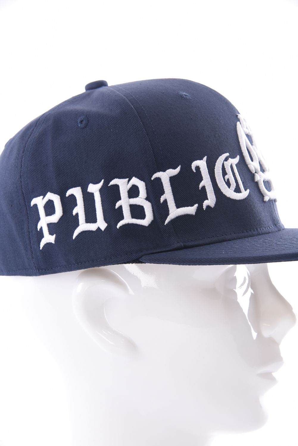 PUBLIC TURFREEs BB CAP / マスクマン刺繍 ベースボールキャップ ネイビー