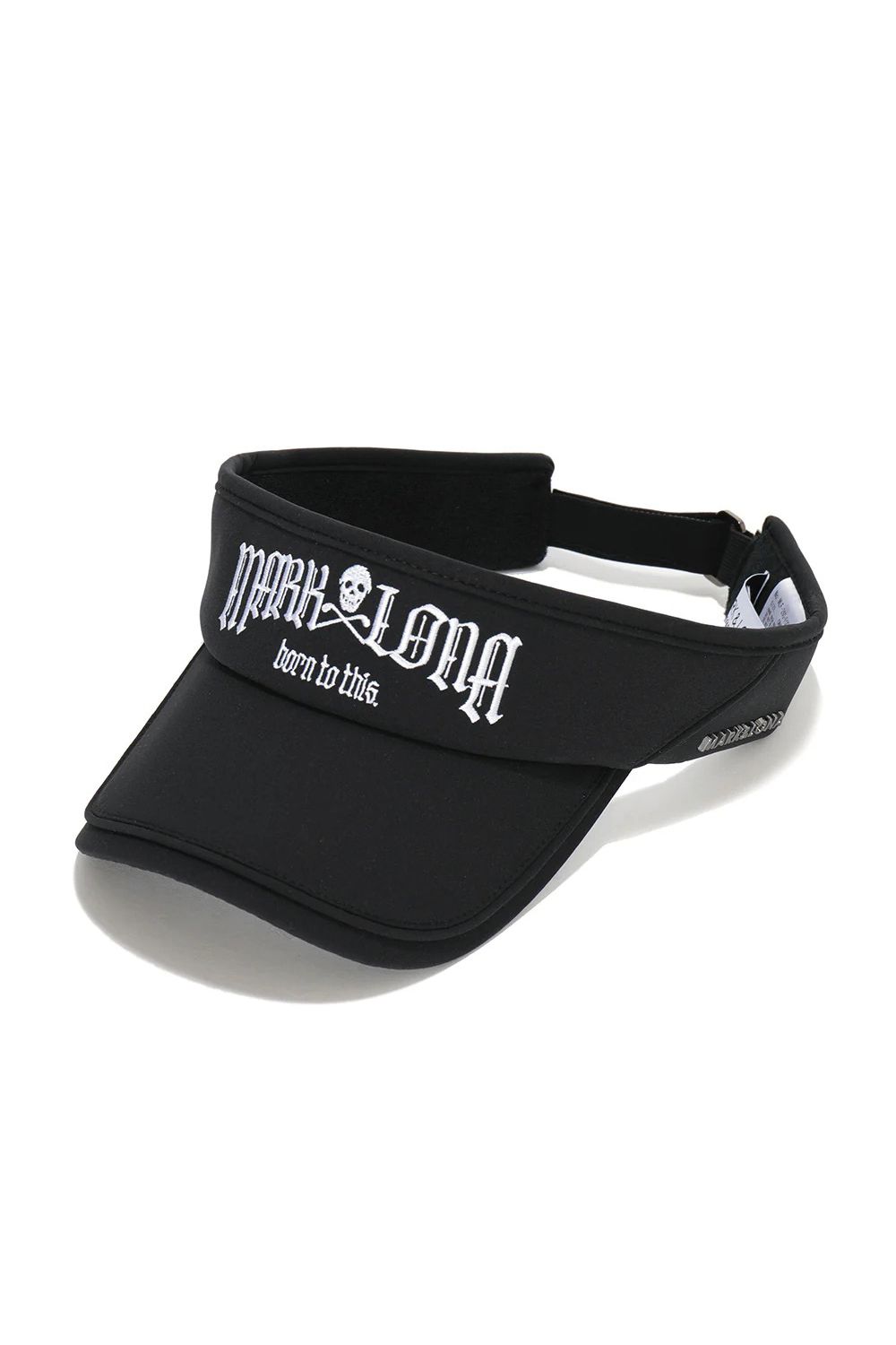 【26AW】 FRAKTUR PIPING VISOR / ブラックレターフォントロゴ パイピング サンバイザー (ブラック)