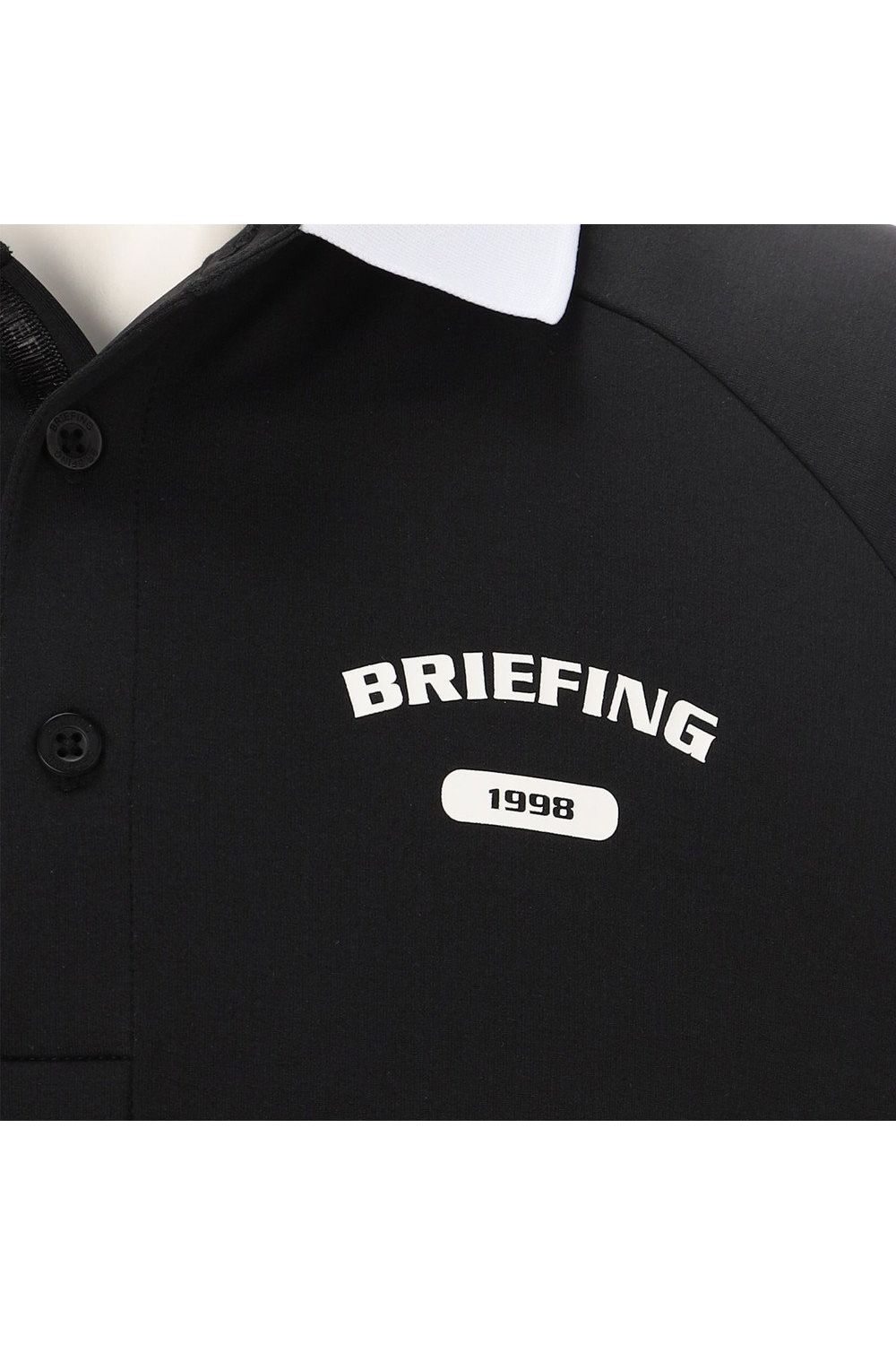 【26SS】 MEN’S COLLEGE LOGO POLO RF / カレッジロゴ リラックスフィット ポロシャツ (ブラック)