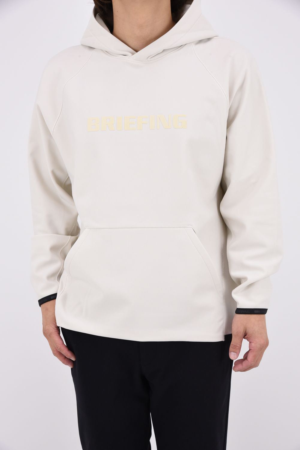 【26AW】 MS LOGO FOODIE / ロゴ パーカー (ベージュ)