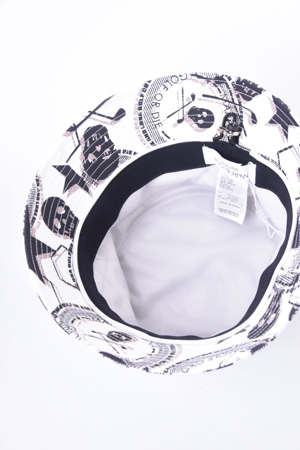 【26SS】 ATLAS VENT BUCKET HAT / アイアンスカルプリント バケットハット (ホワイト)