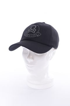 SPECTRA WOOLY 6P CAP / ブランクスカル3Dロゴ刺繍 ベースボールキャップ (ブラック)