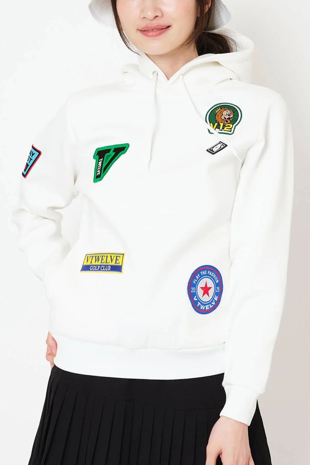 ヒント　限定パーカー　白 V12 - 【25AW】【レディース】 WAP PARKA / ダンボールニット