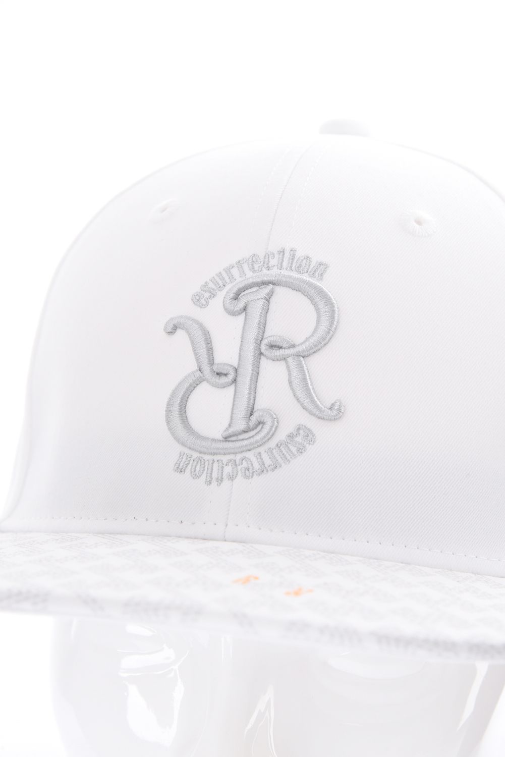 【26SS】  GM BRIM CAP FLAT / GM ブリムキャップ フラット (ホワイト/グレー)