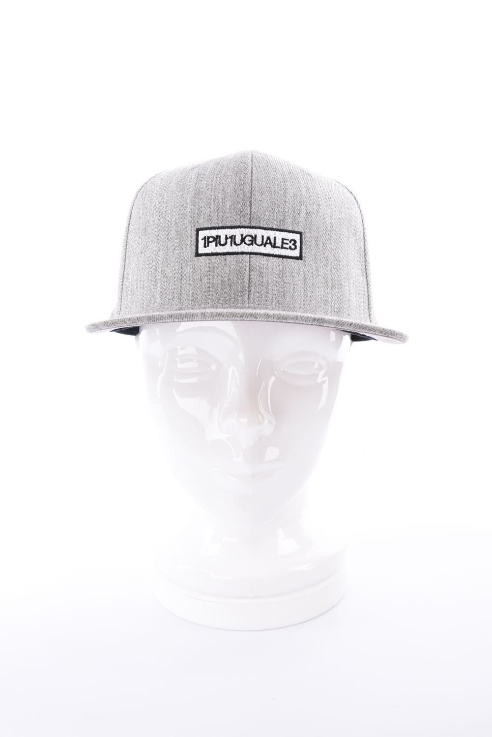 【26AW】 PREMIUM SNAPBACK 113G LOGO CAP / スナップバック フラットキャップ (グレー)