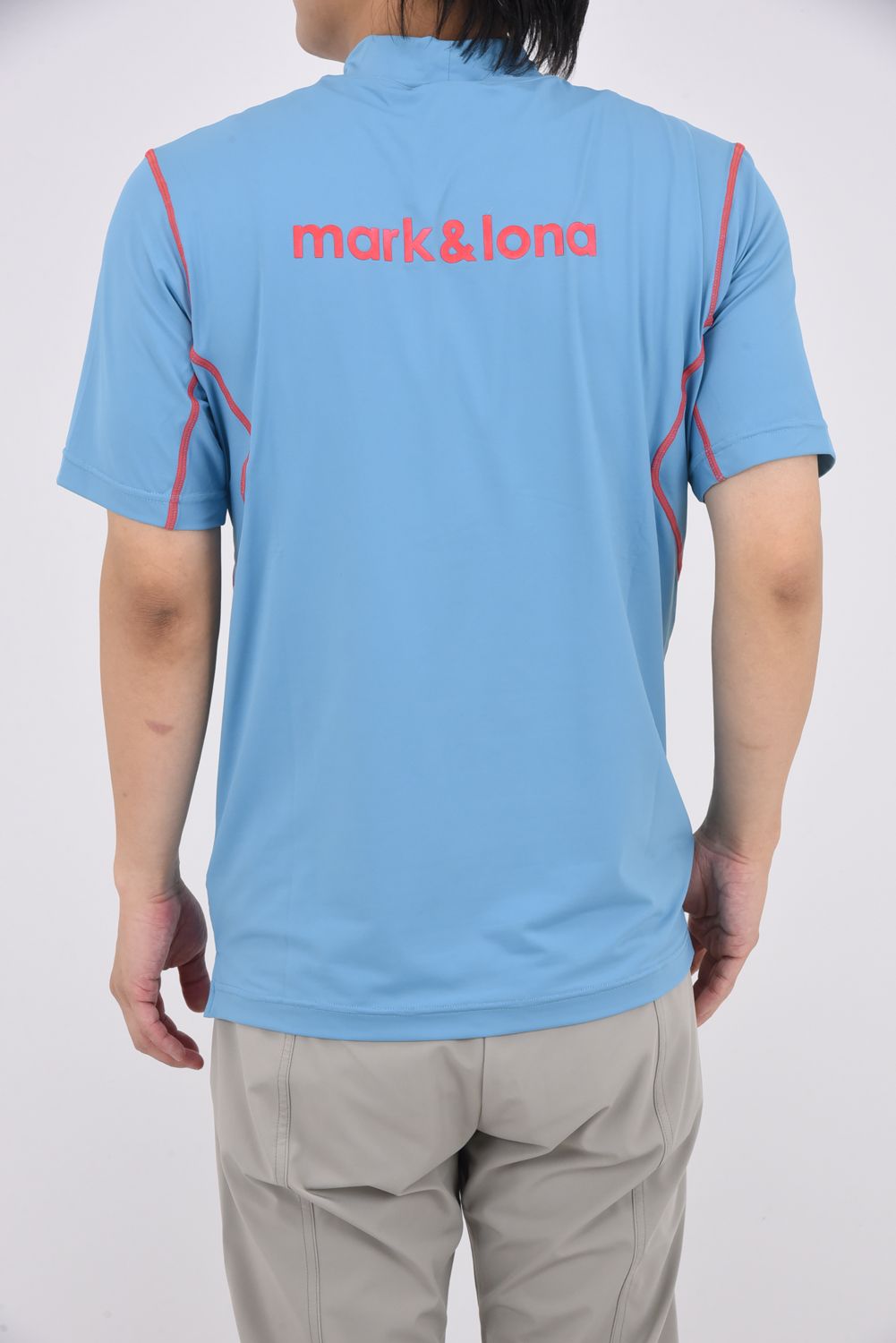 MARK & LONA グラデーション モックネック ポロシャツセット MARK&LONA - 【2025AW】 S/S TEE / ブランクスカルロゴ