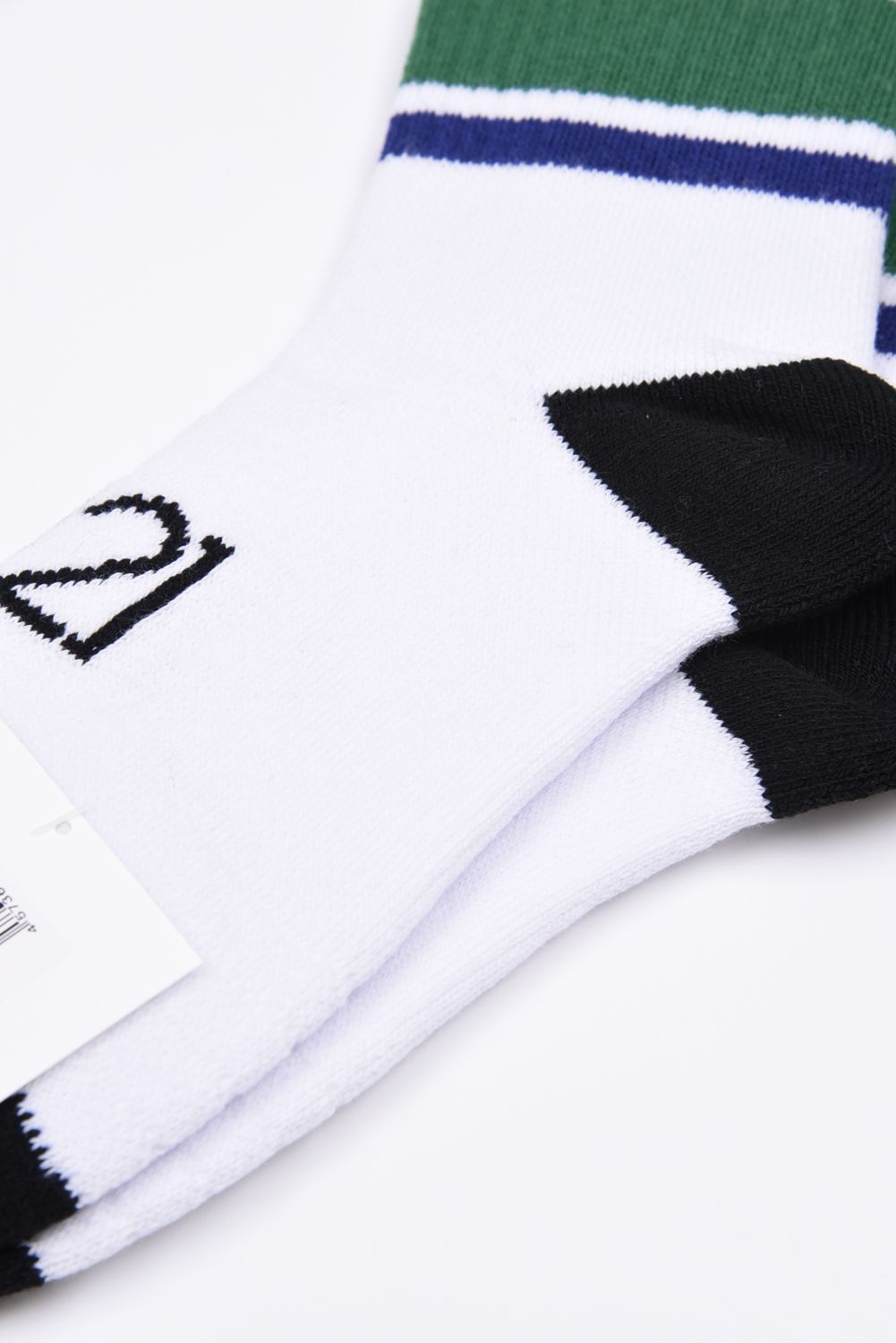【26AW】【レディース】 COLOR MID SOCKS_WM / カラーライン ミドルソックス (グリーン)