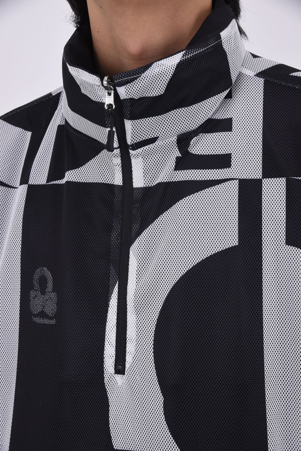 【2026SS 木村拓哉さん着用 VOL.4】 QUADRA AIR MESH 2-WAY PULLOVER / リバーシブル ショートスリーブプルオーバー (ブラック)