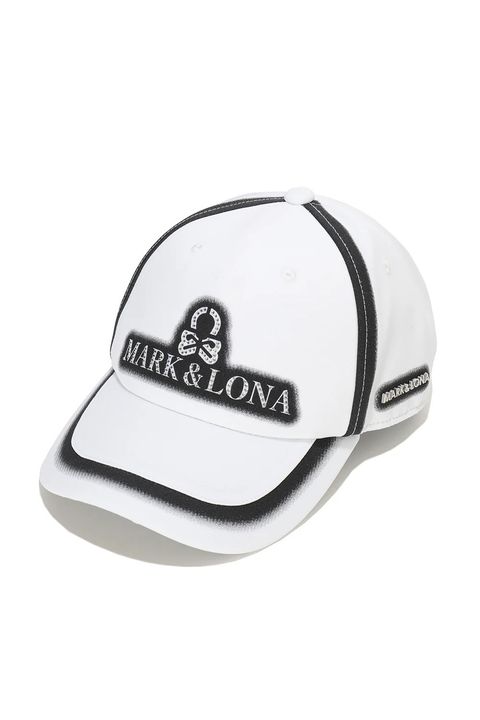 【26SS】 BLUR SIGN SPECTRUM CAP / ブラープリント ラインストーン キャップ (ホワイト)