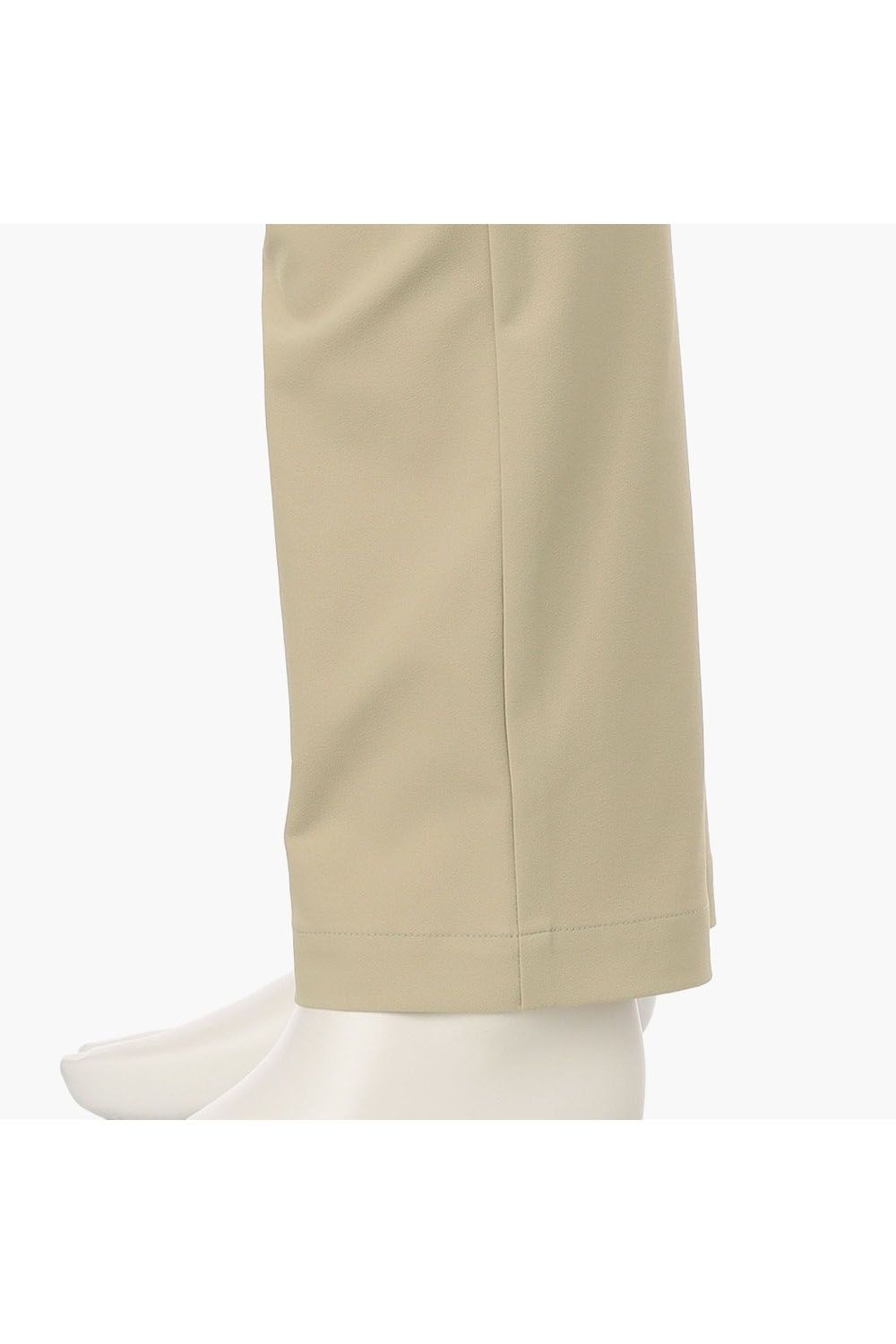 【25SS】 MEN’S LOGO ELASTIC SUMMER PANTS / ロゴ ゴムベルト パンツ (ベージュ)