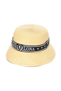 【26SS】 MIRAGE RAFFIA HAT / ラフィア調ペーパー素材 リゾートライク バケットハット (ナチュラル)