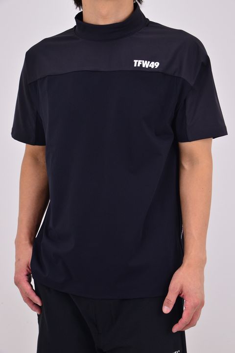 【26SS】 TRAINING MULTI S/S T MOCKNECK / モックネックTシャツ (ブラック)