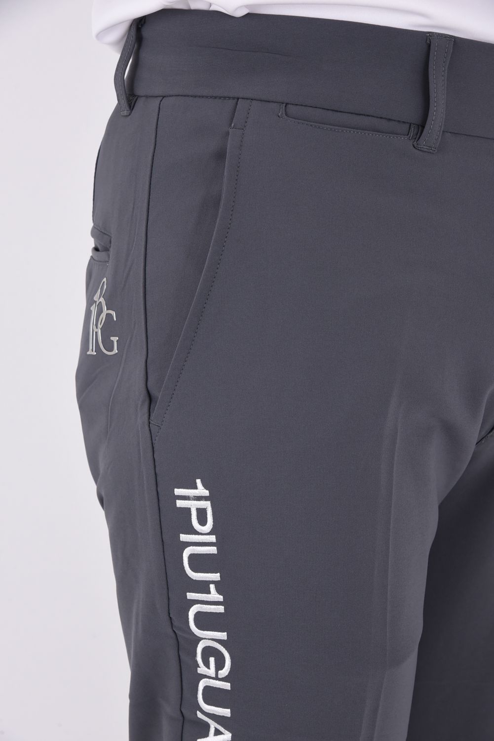 SLIM PANTS / スリムパンツ (グレー)
