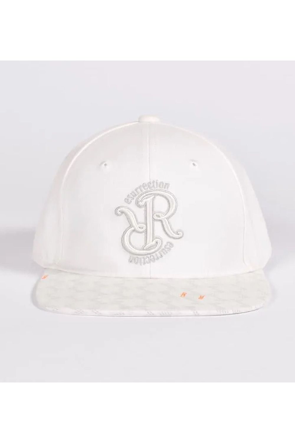 【26AW】 GM BRIM CAP LANATEC / RRロゴ刺繍 オリジナルテキスタイル ブリムキャップ(フラット） (モノホワイト)