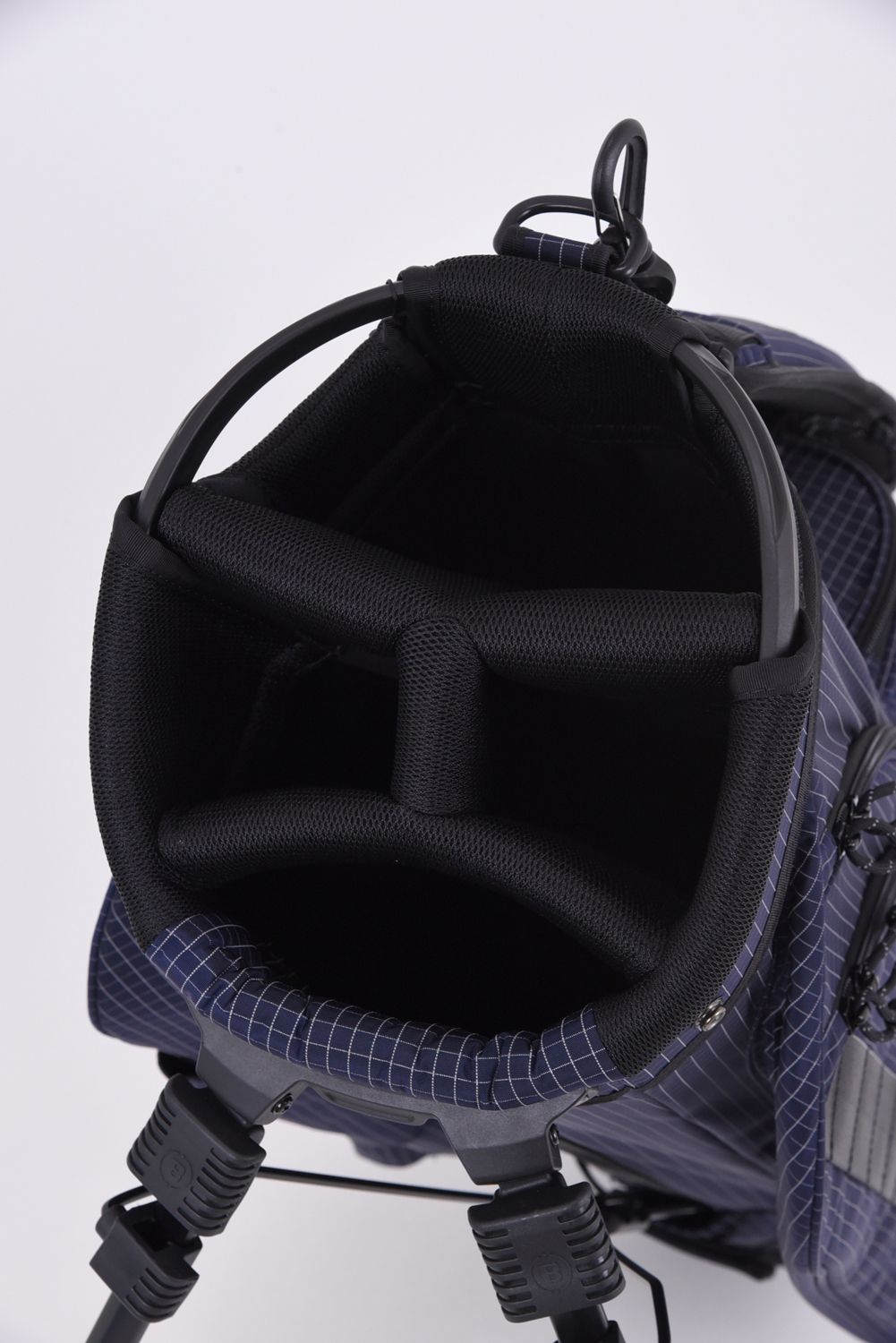 【26AW】【REFLECTIVE COLLECTION】 CR-7.5 REF / リフレクター生地 スタンドタイプ キャディバッグ (ネイビー)