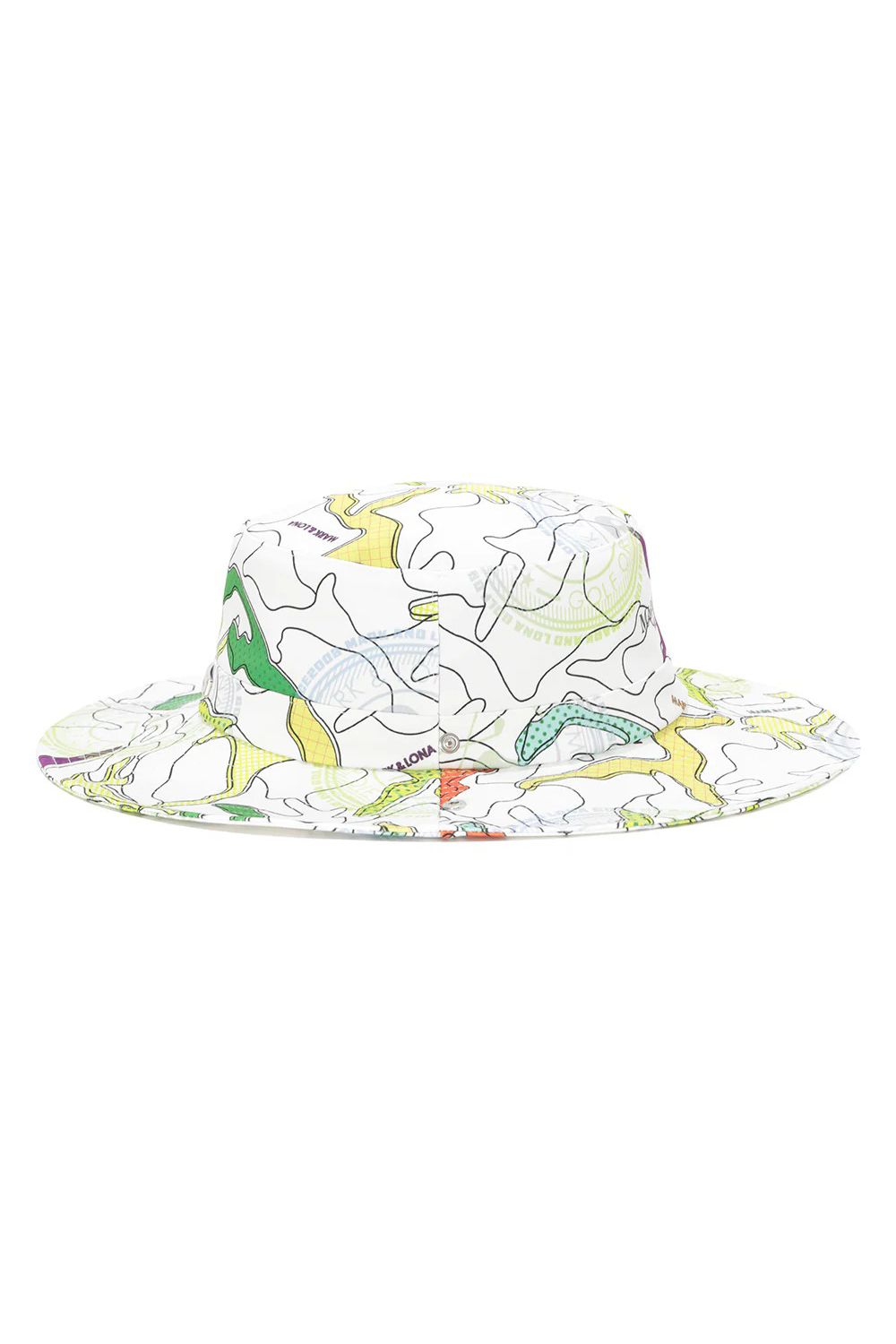 【26SS】 AXON CAMO FIELD HAT / ポリエステルツイル カモフラージュプリント サファリハット (ホワイト)