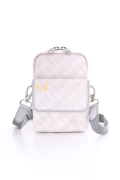 LORO (ロロ) / ブランドオリジナルテキスタイル 2WAYショルダーポーチ (モノホワイト)*