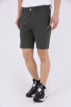 【25SS】 MENS GM JACQUARD SHORT PANTS / GMジャガード ショートパンツ (カーキ)