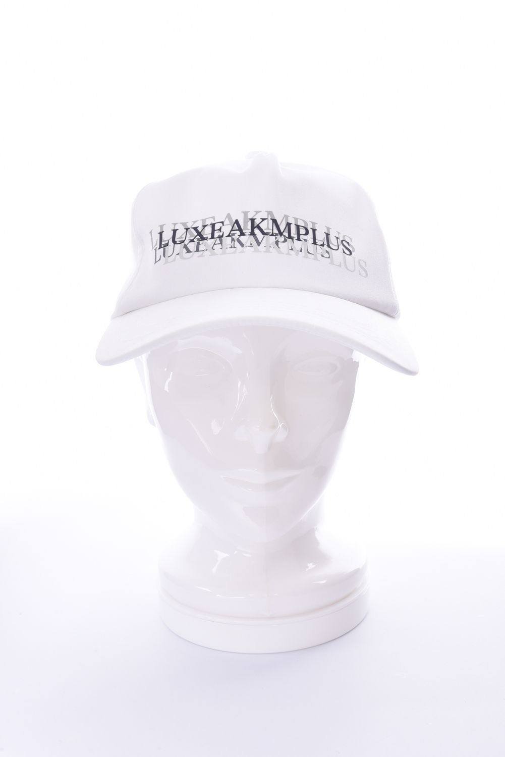CONTINUOUS PATTERN CAP / コンティニュアス ロゴ ベースボールキャップ (ホワイト)