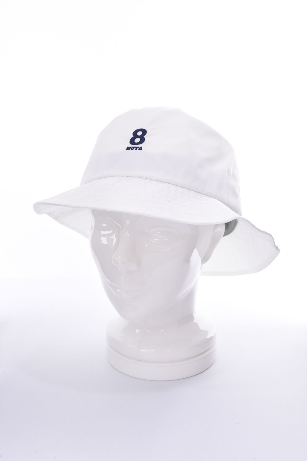 muta - 8 LOGO BUCKET HAT / 8ロゴ バケットハット ブラック | GOSSIP GOLF