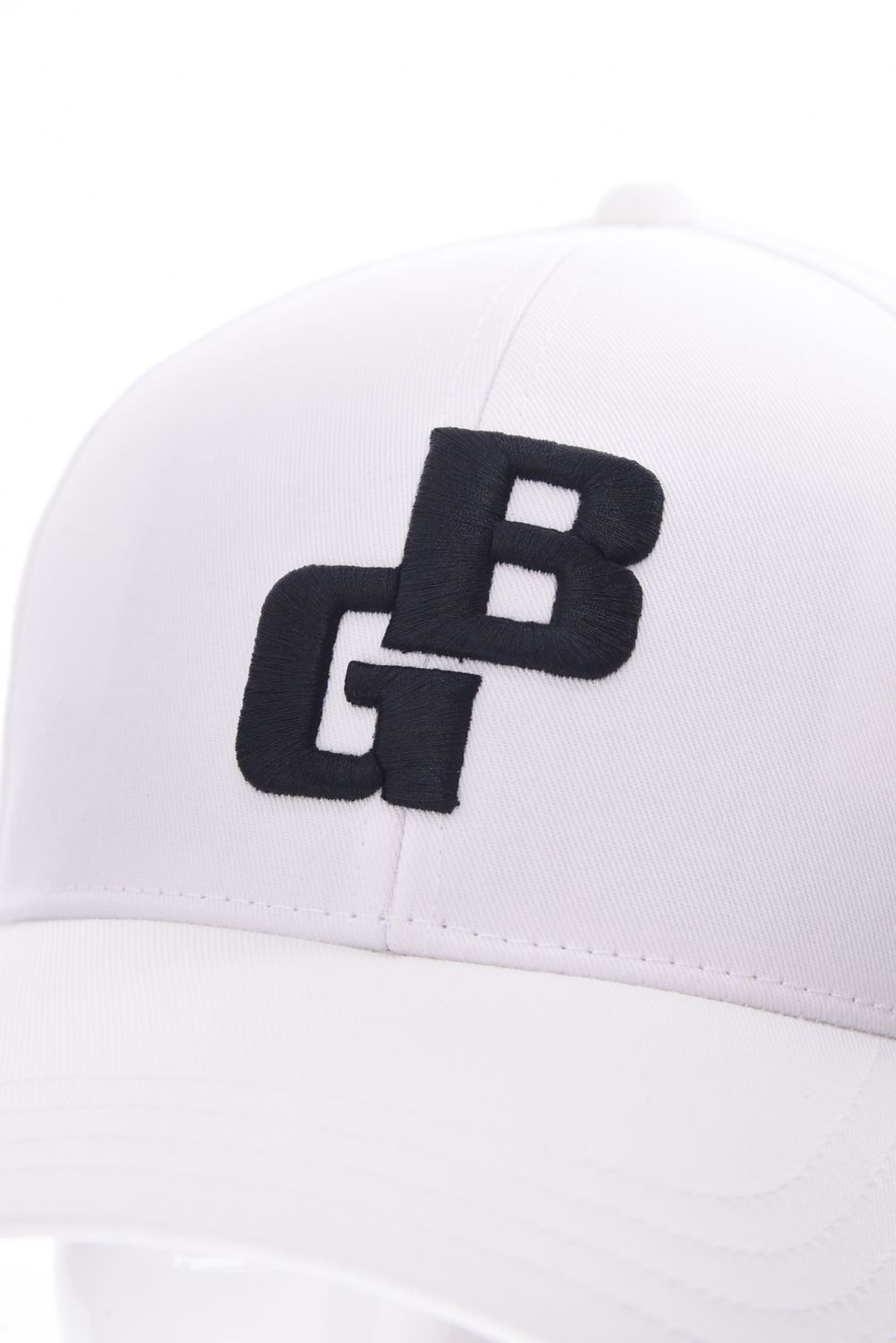 BG INITIAL CAP / BGイニシャルロゴ キャップ (ホワイト)