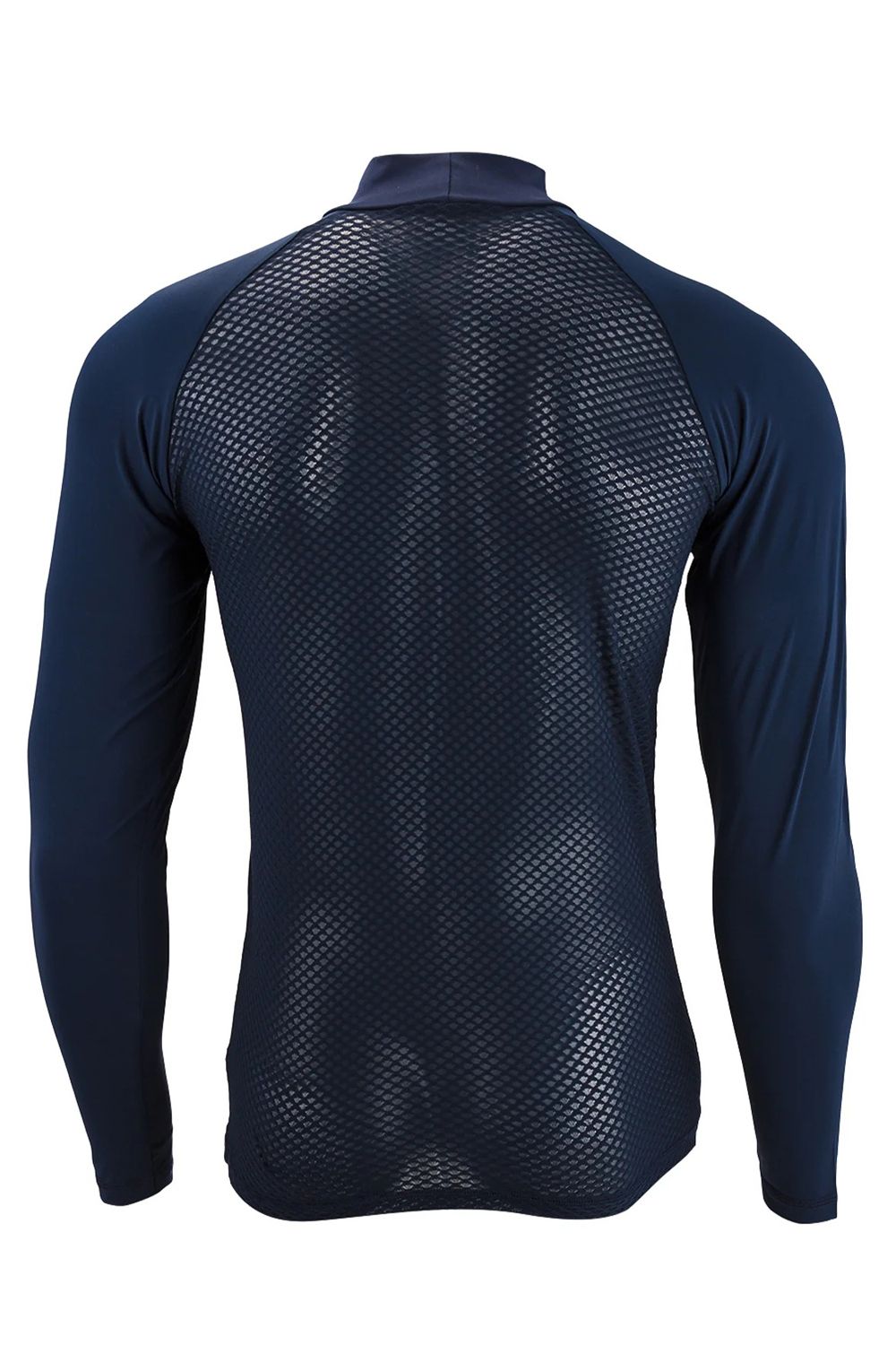 【返品・交換不可】 ICE MESH MOCK NECK / モックネック メッシュ 機能性冷感インナー (ネイビー) (ユニセックス)