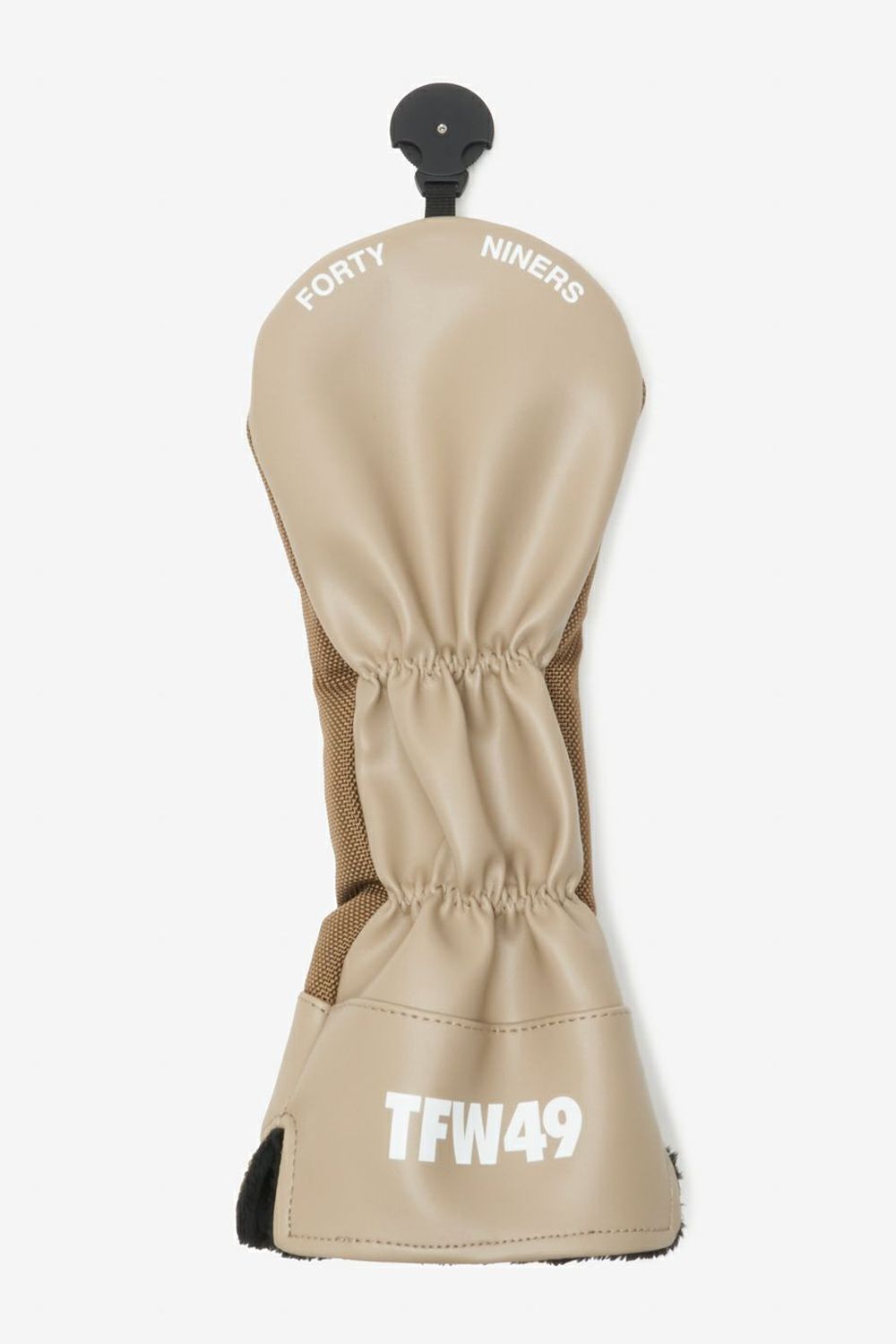 NYLON HEAD COVER FW / ナイロン ブランドロゴ フェアウェイウッドカバー (ライトブラウン)