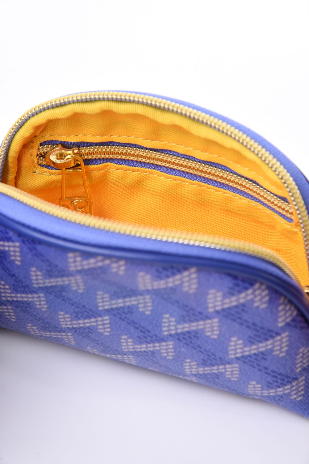 【プレゼント好適品】 KIWI PETIT (キウィ プチ)  / ブランド オリジナルテキスタイル プチ ポーチ (ドーンブルー)*