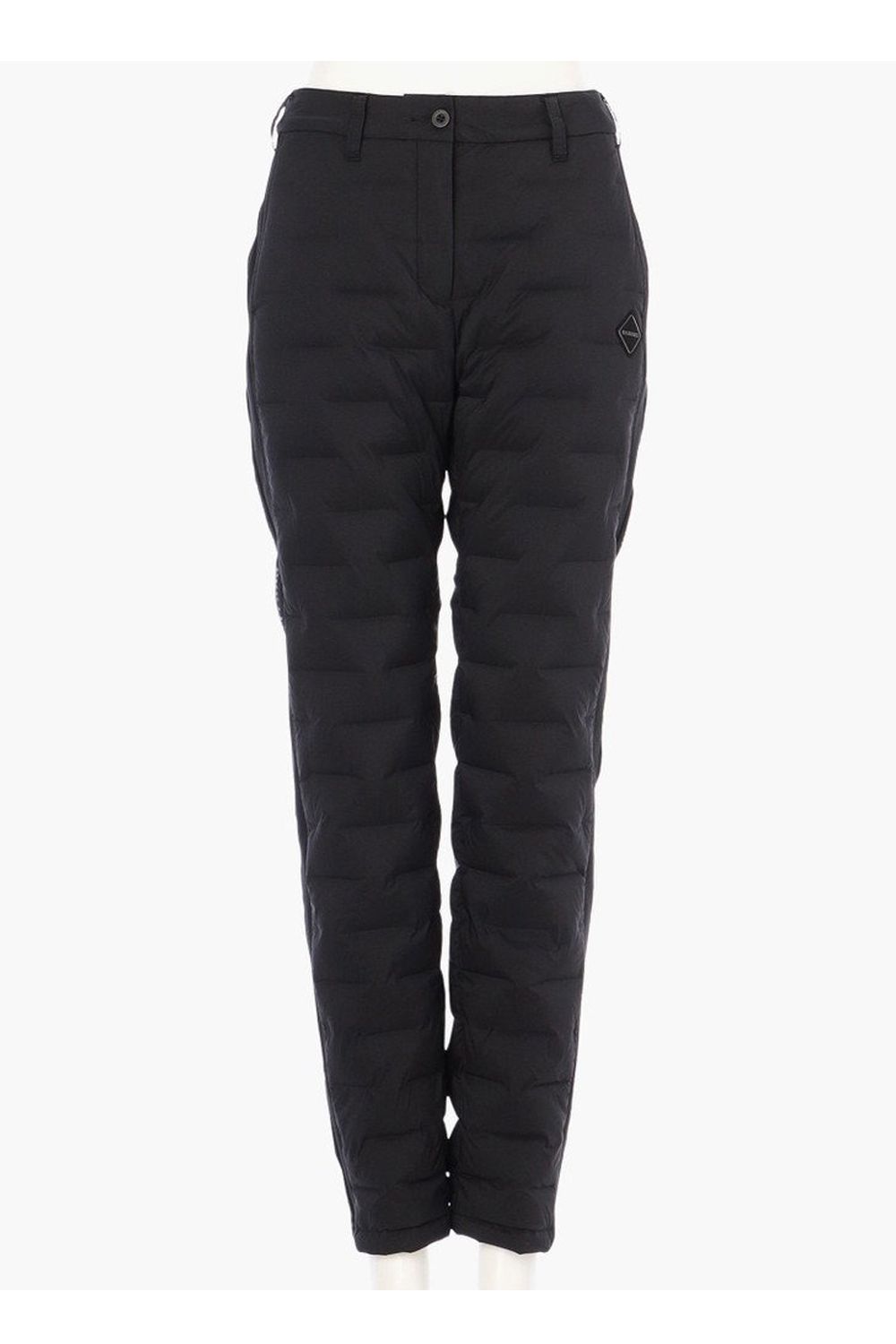 【25AW】【レディース】 WOMEN'S HYBRID DOWN PANTS / ストレッチタフタ ダイヤモンドロゴ ハイブリッドダウンパンツ (ブラック)