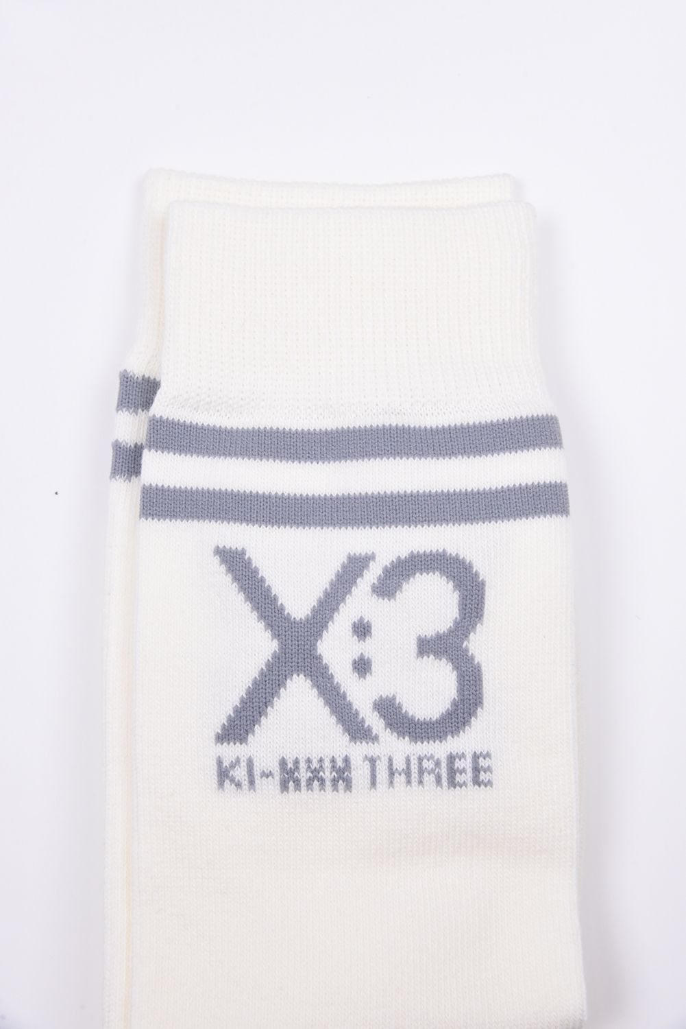 REGULAR LINE LOGO SOCKS / レギュラー ラインロゴ ソックス (ホワイト)