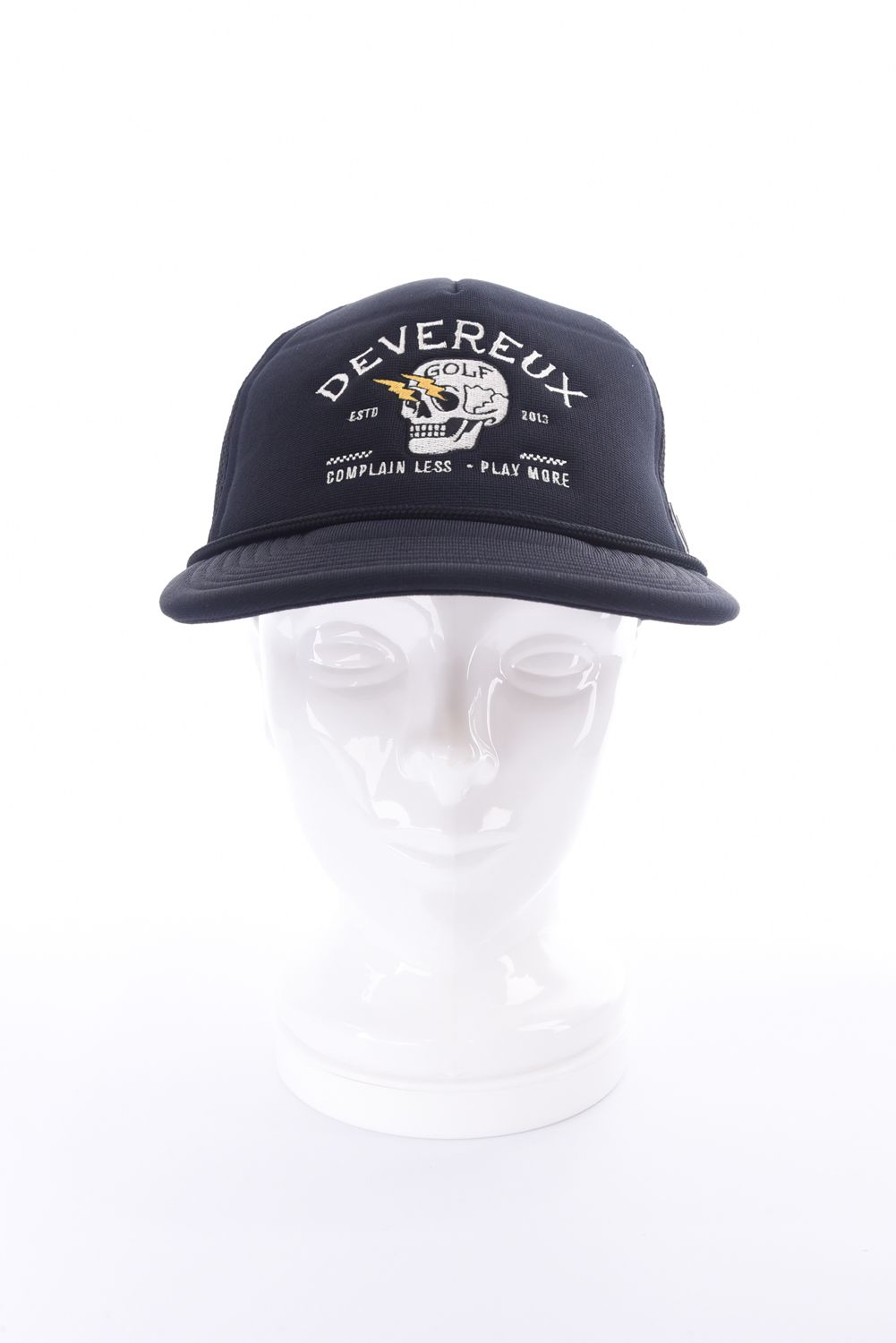 【26SS】 DVG CAFE RACER CAP / カフェレーサー ベースボールキャップ (ブラック)