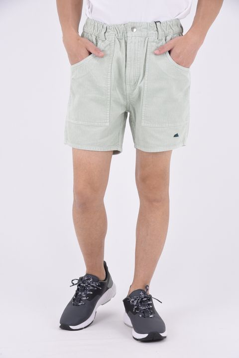 Uka Corduroy (8W) Shorts / ルーズフィット コーデュロイショーツ (セージ)