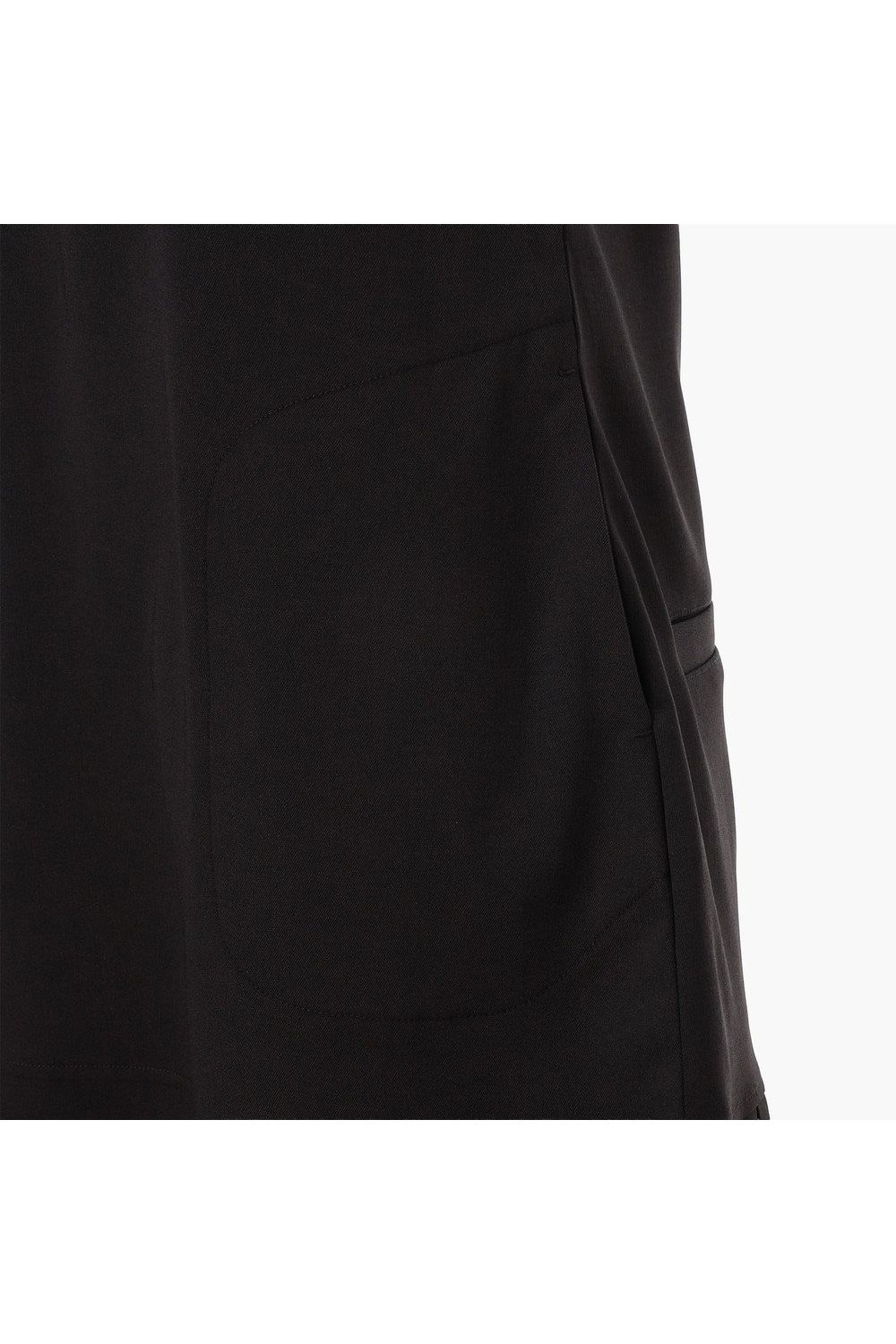 【26SS】【レディース】 WOMEN’S PLEATED NS DRESS / プリーツタイプ ノースリーブワンピース (ブラック)