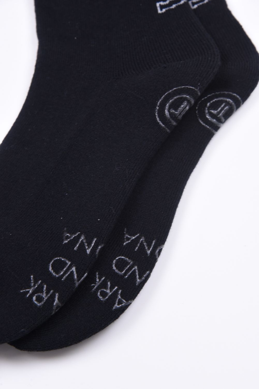 【26SS】【レディース】【T-LINE】 CONTOUR VENT TECH HIGH SOCKS / 配色ライン ロゴジャカード ハイソックス (ブラック)