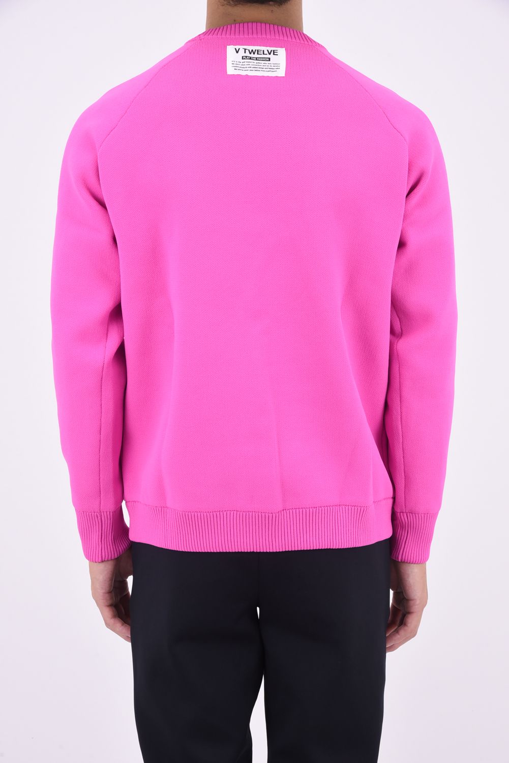 【期間限定ポイント10倍】TYPO KNIT / フロントロゴ ニット (ピンク)