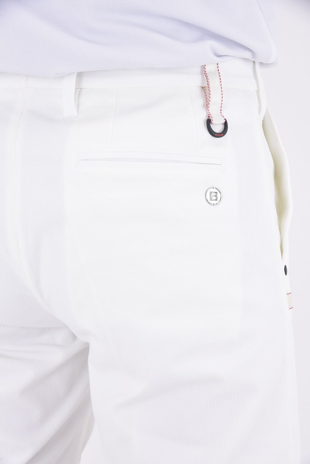 BRIEFING - MENS STRETCH DOBBY DRESS SHORT PANTS / ドビー織