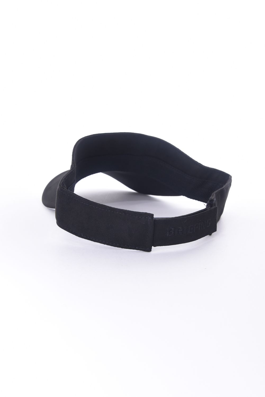 SUEDE VISOR / スウェード生地 サンバイザー (ブラック)