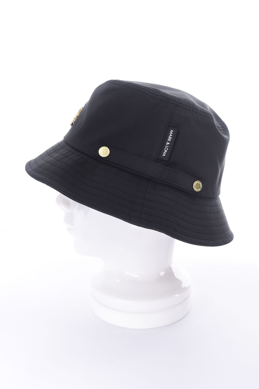 【26SS】 ULTIMA PACKABLE BUCKET HAT / エレメントスカルロゴ パッカブルバケットハット (ブラック)