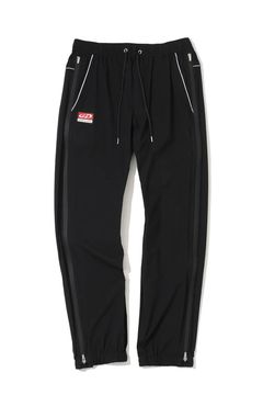 【26SS】 SPINNER PRO FLEX RAIN PANTS / ストレッチナイロンタフタ レインパンツ (薄型ポーチ付き) (ブラック)