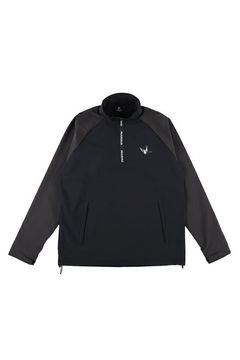 【2025AW】 WATER REPELLENT BLOUSON / バイカラー 撥水加工 ブルゾン (ブラック/チャコール)
