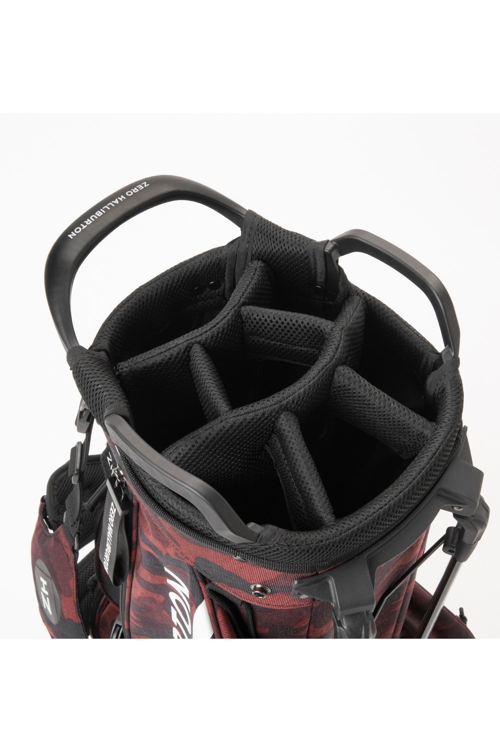 【銀行振込・代金引換不可】【返品・交換不可】【1000Dコーデュラナイロン】 Stand Bag ZHG-CB1 / スタンドタイプ キャディバッグ レッドカモ