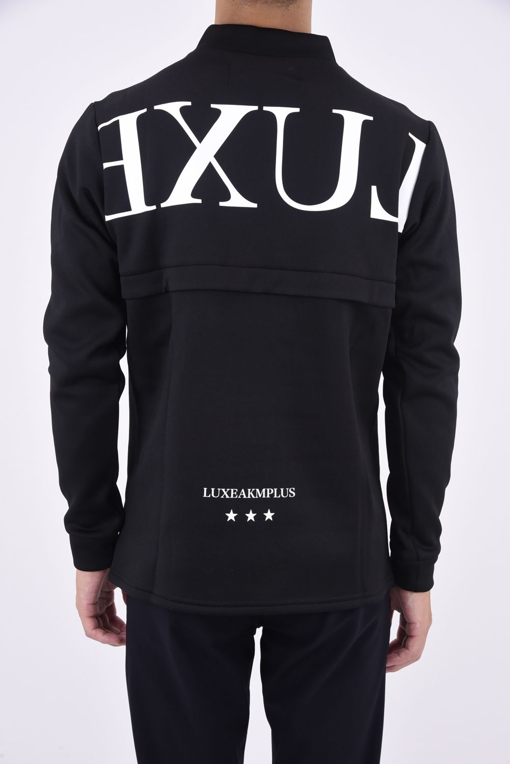 WINDPROOF MOCK / ウィンド プルーフ モックネック Tシャツ (ブラック)